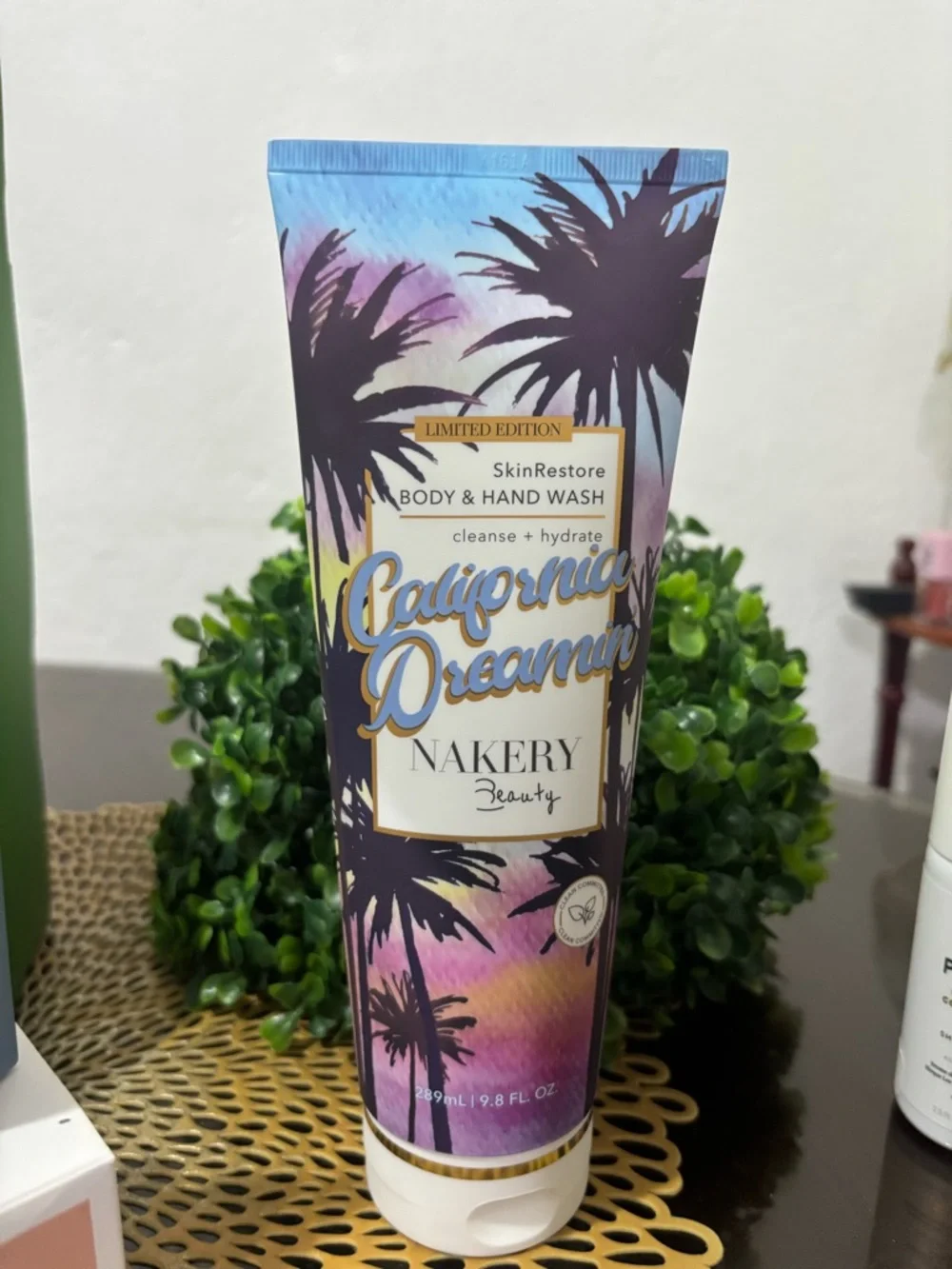 Nakery Limited Edition California Dreamin' Body & Hand Wash - New & Sealed